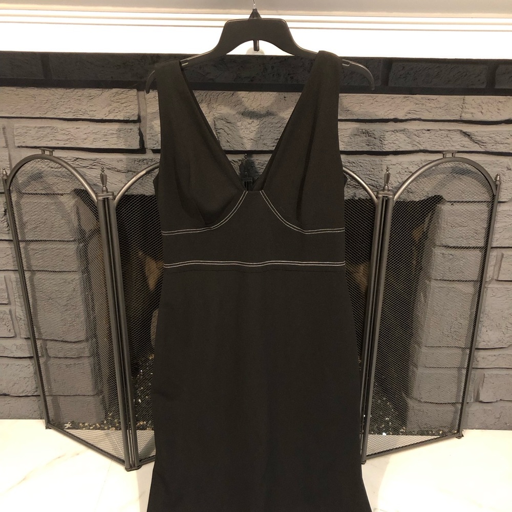 Finders Black Midi Dress